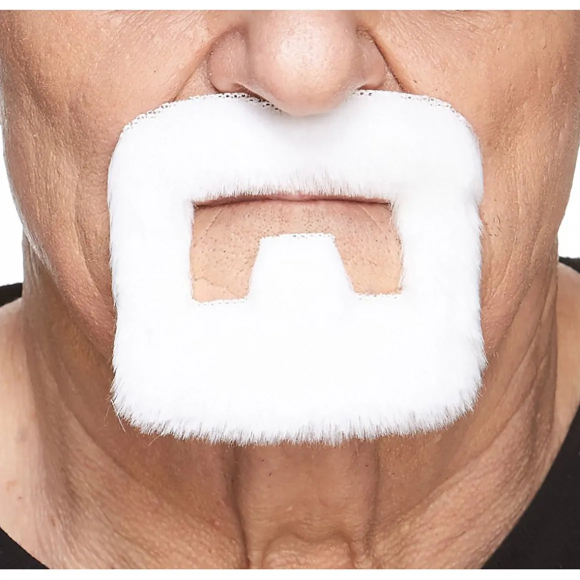 Mustasch, handyman vit