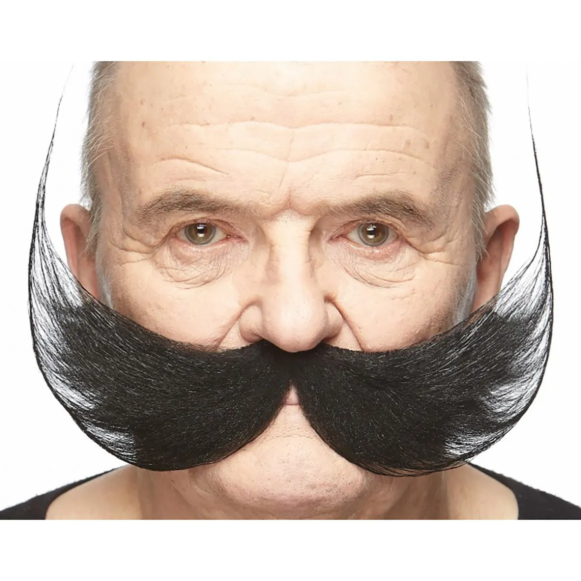 Mustasch, inventor svart