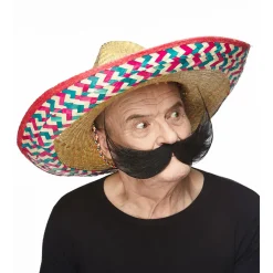 Mustasch, inventor svart