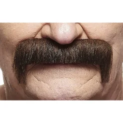 Mustasch, magnum brun/grå