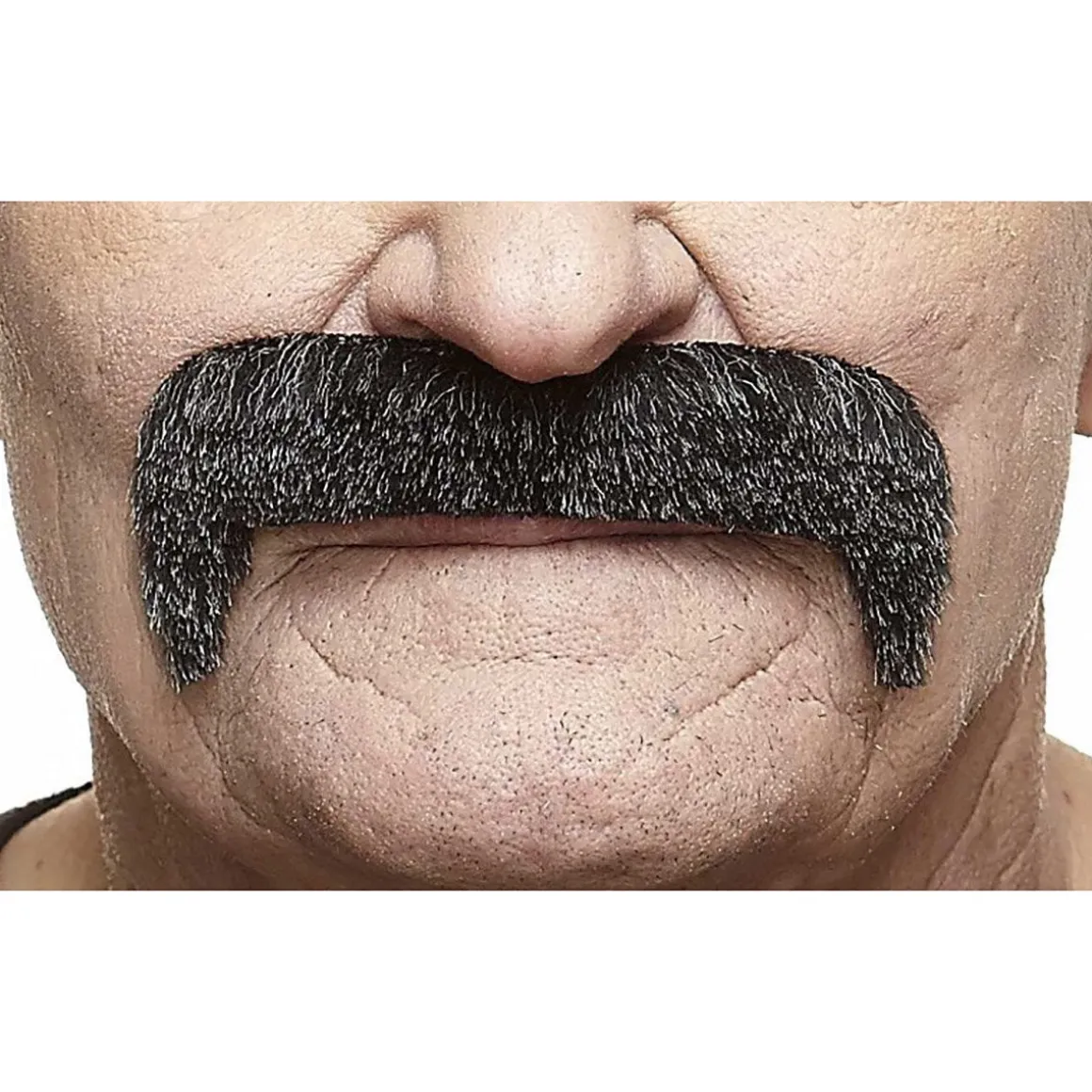 Mustasch, magnum grå