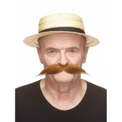 Mustasch, marshall röd