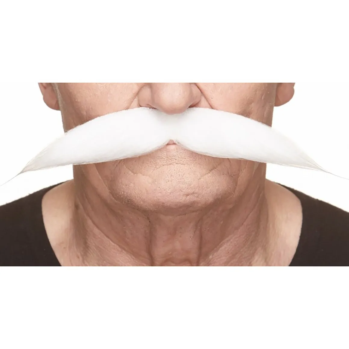 Mustasch, marshall vit