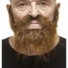 Mustasch med skägg, piomeer brun