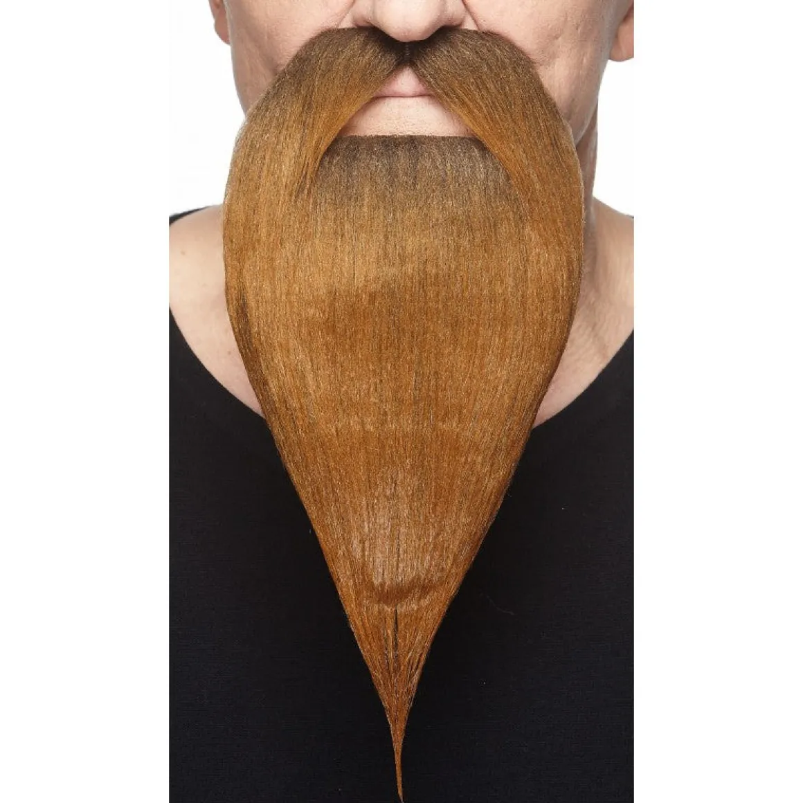 Mustasch med skägg, royal wizzard brun