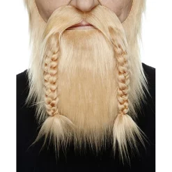Mustasch med skägg, viking blond