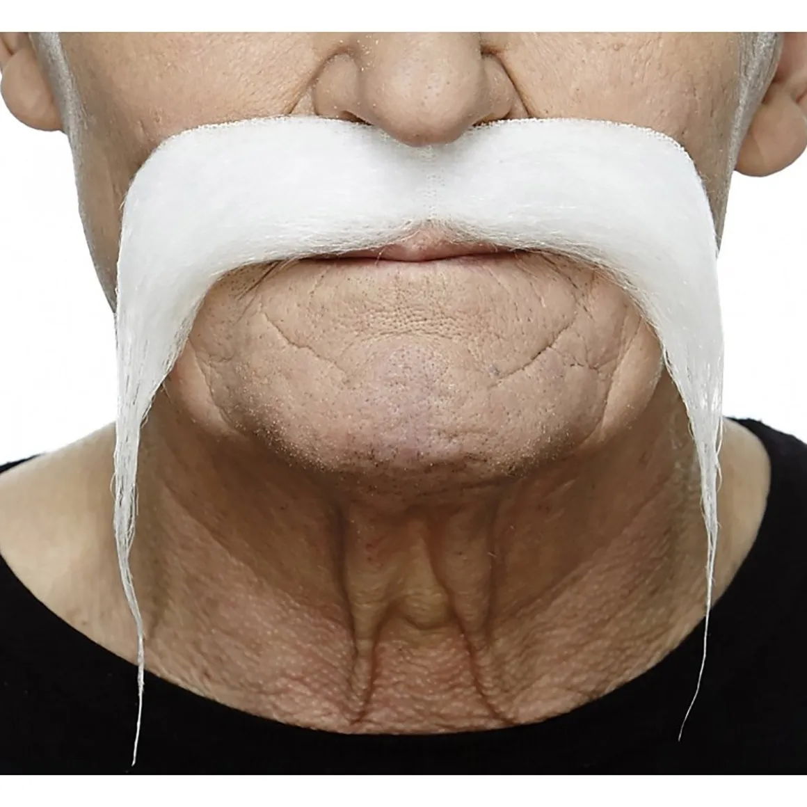 Mustasch, outlaw vit