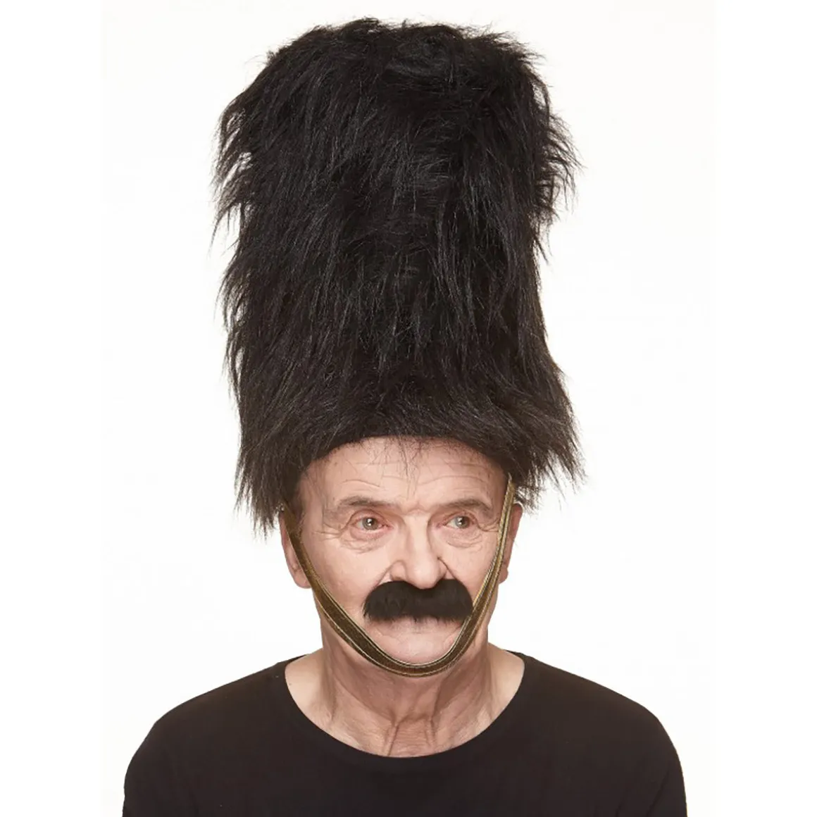 Mustasch, professor svart