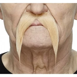 Mustasch, ranger blond