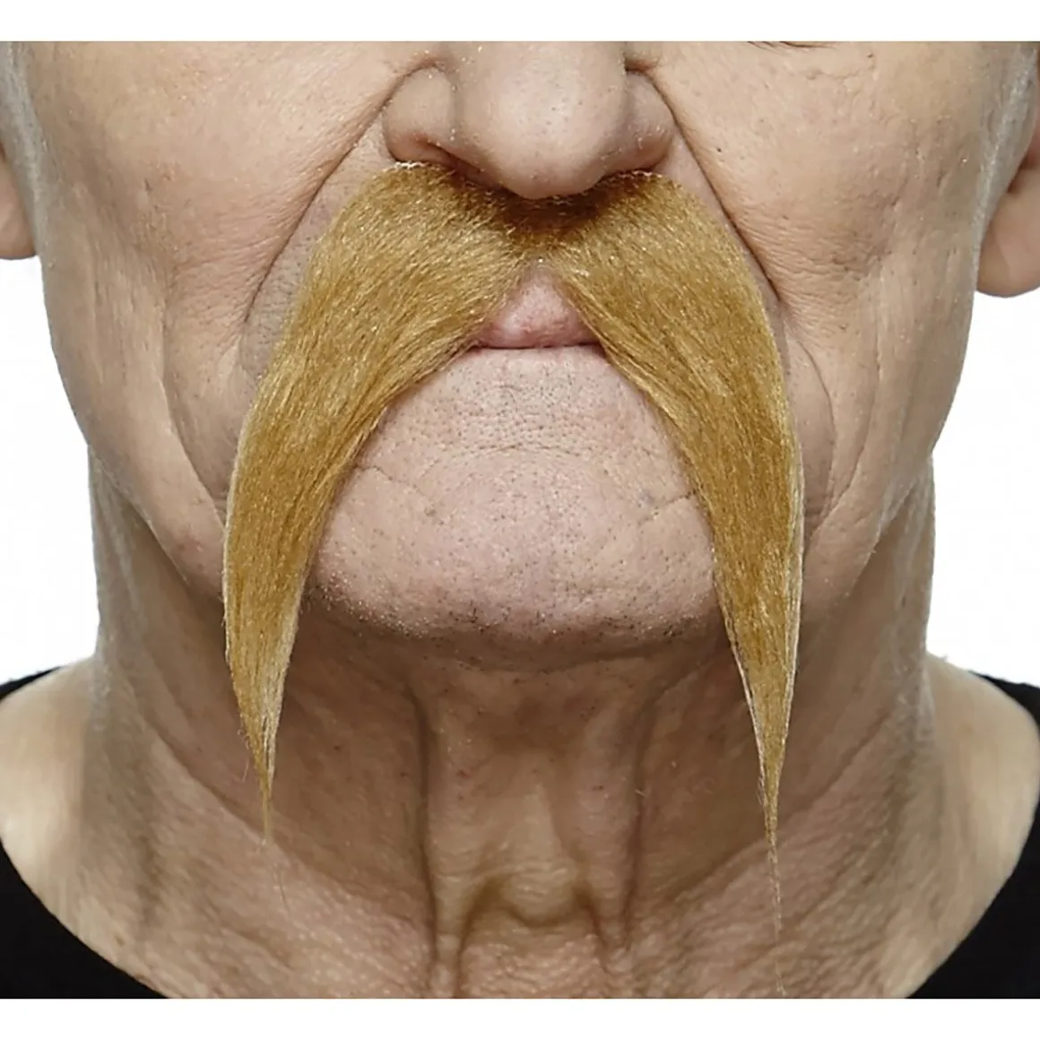 Mustasch, ranger brun
