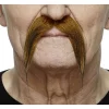 Mustasch, ranger röd