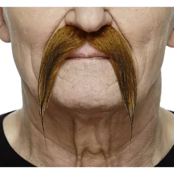 Mustasch, ranger röd