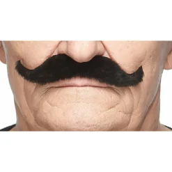 Mustasch, sheriff svart