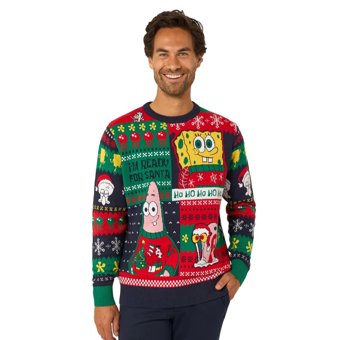 Opposuits jultröja Svampbob