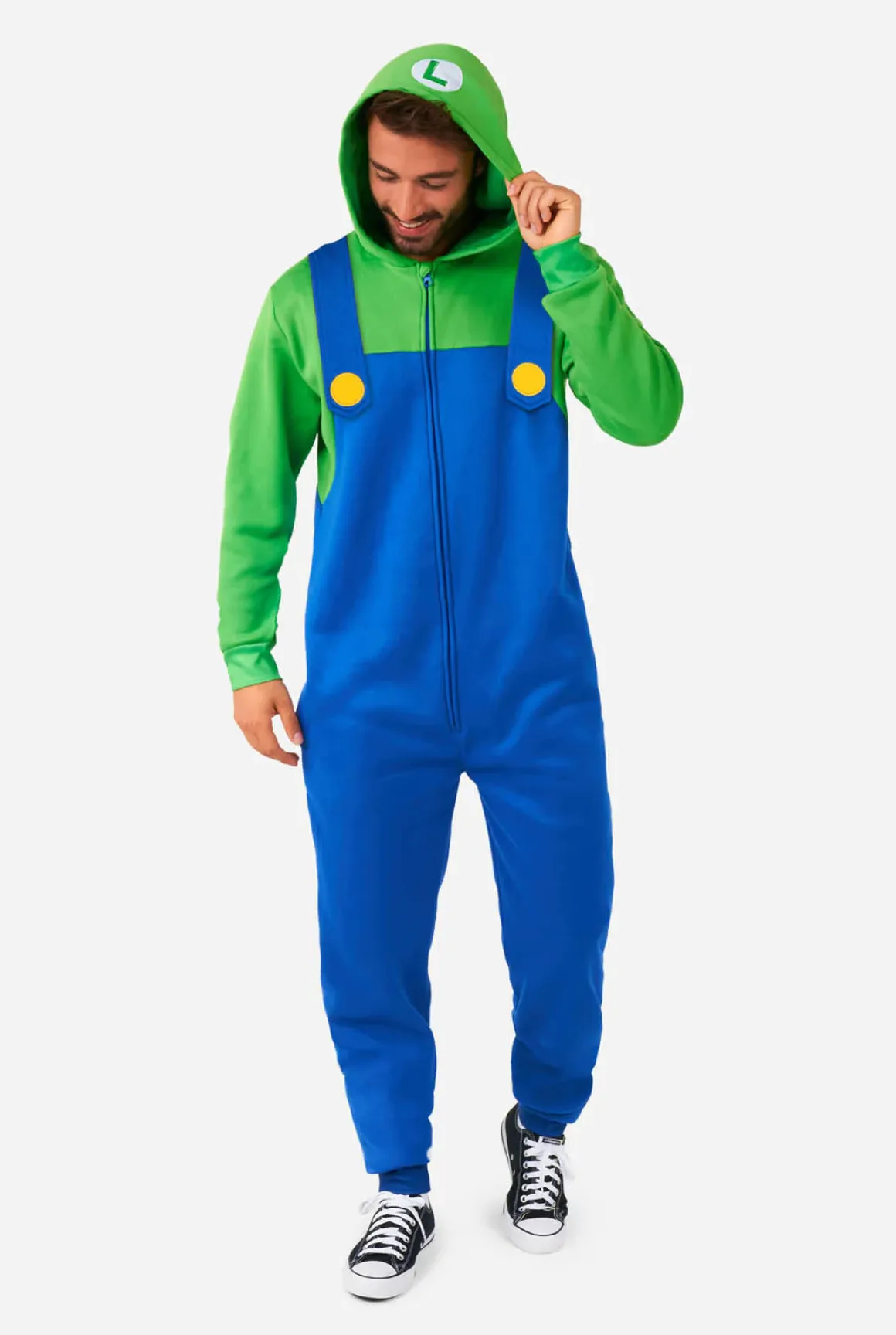 Opposuits onesies, Luigi
