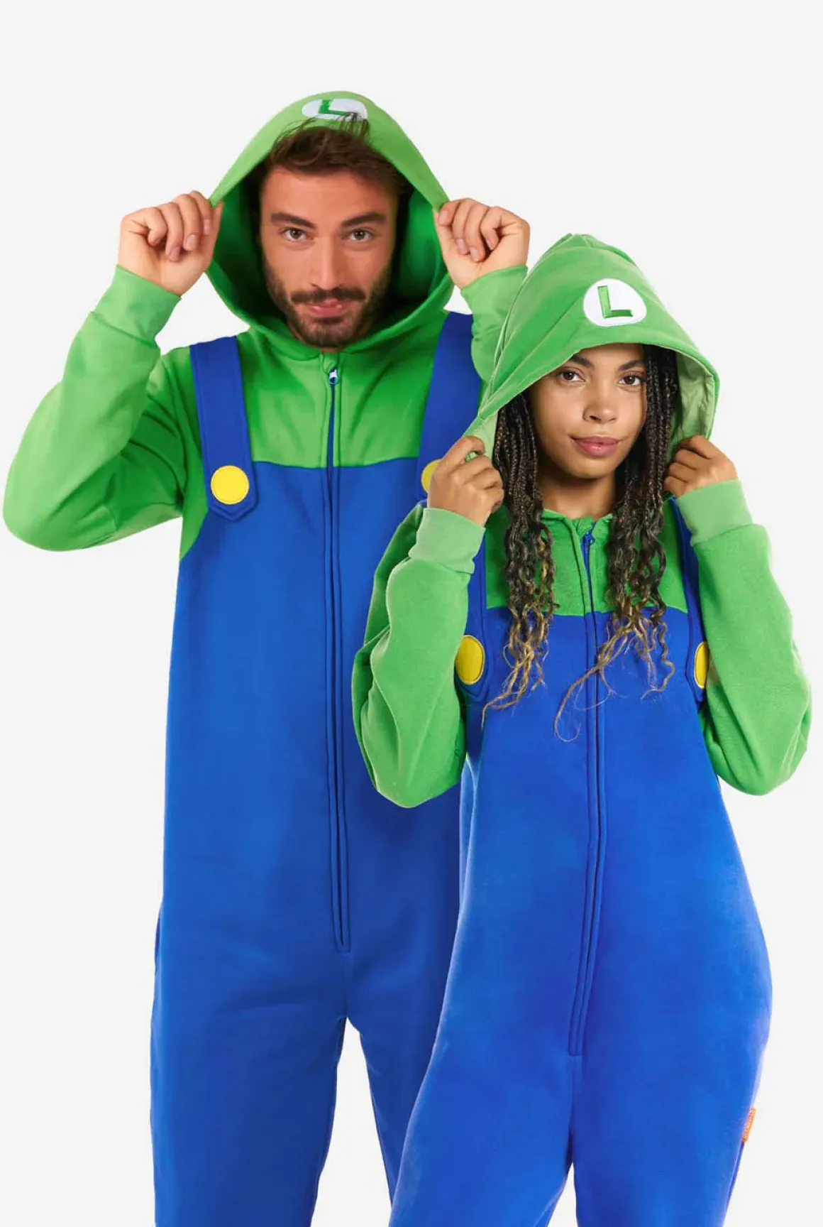 Opposuits onesies, Luigi