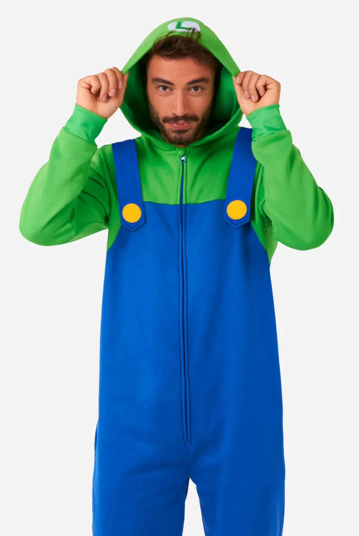 Opposuits onesies, Luigi