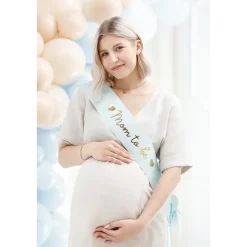Ordensband, mom to be ljusblå 75 cm