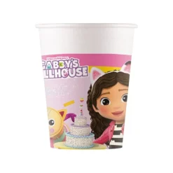 Pappersmuggar, Gabby's Dollhouse 200 ml 8 st
