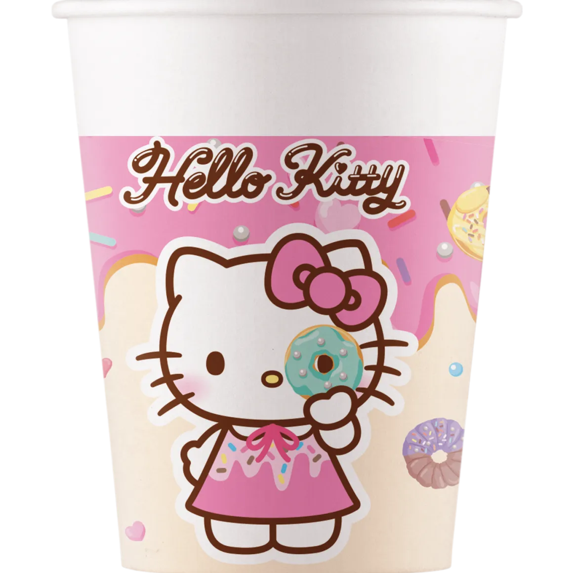 Pappersmuggar, Hello Kitty 200 ml 8 st