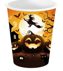 Pappersmuggar, pumpa 240 ml 6 st