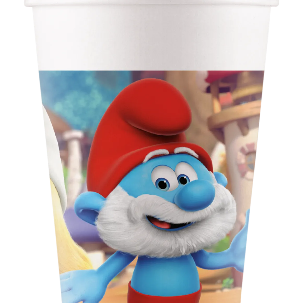 Pappersmuggar, Smurfarna 200 ml 8 st