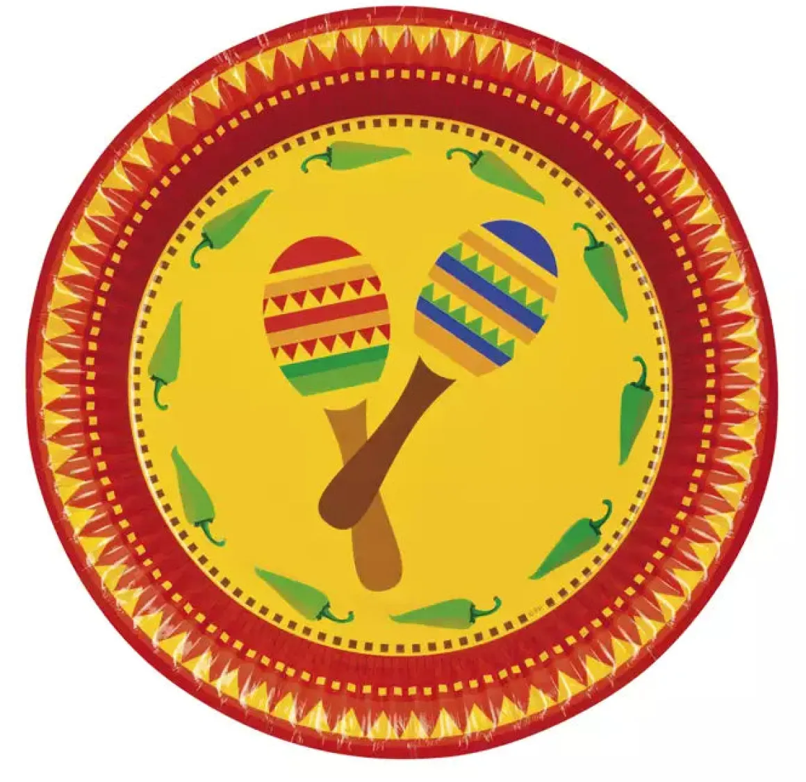 Papperstallrikar, fiesta 23 cm