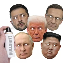 Pappmasker, världsledarkit