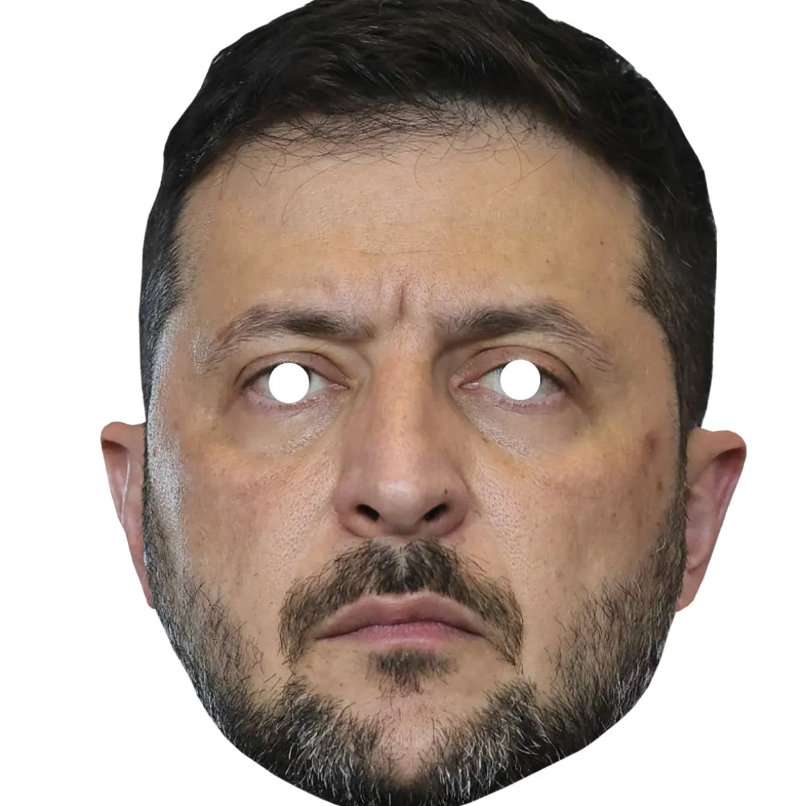 Pappmask, President Ukraina