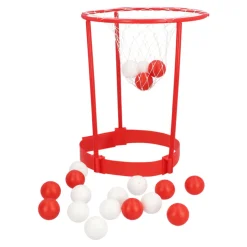 Partyspel, head basket shot