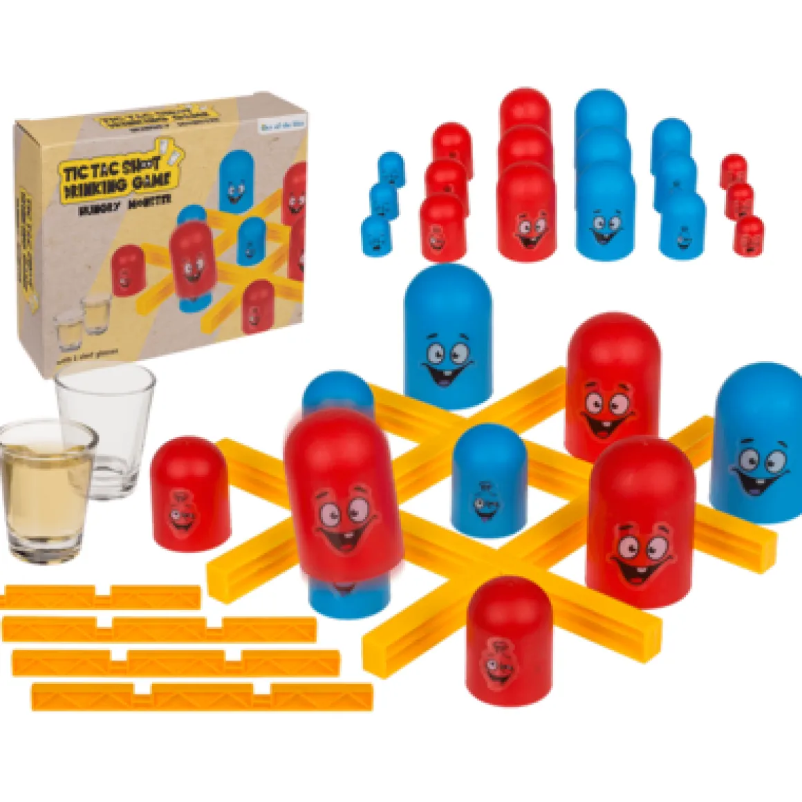 Partyspel, Tic Tac Toe Hungry Monster