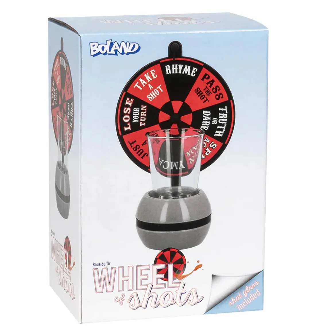 Partyspel, wheel of shots