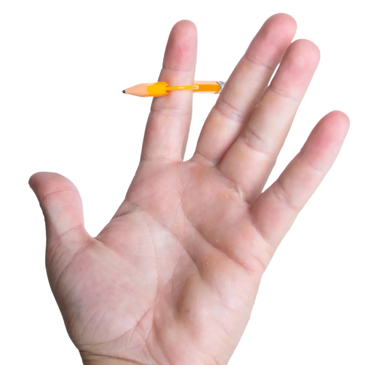 Pennan genom fingret
