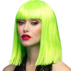 Peruk, dance neon green