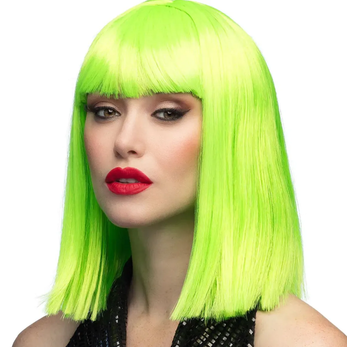Peruk, dance neon green