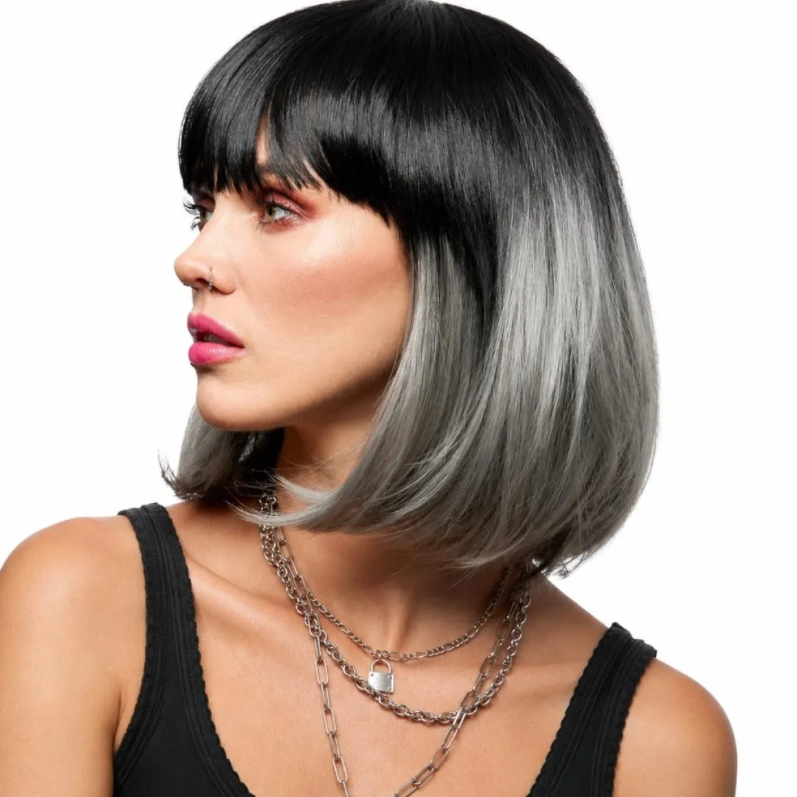 Peruk, Manic Panic Alien Gre Ombre Glam Doll