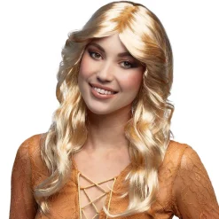 Peruk, 70-tal blond dam