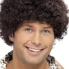 Peruk, 70-tal disco dude brun