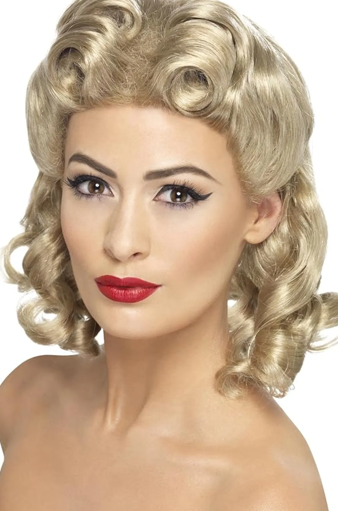 Peruk, 40-tal sweetheart blond