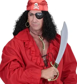Piratset, röd bandana