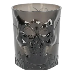 Plastglas, dödskalle 40 cl