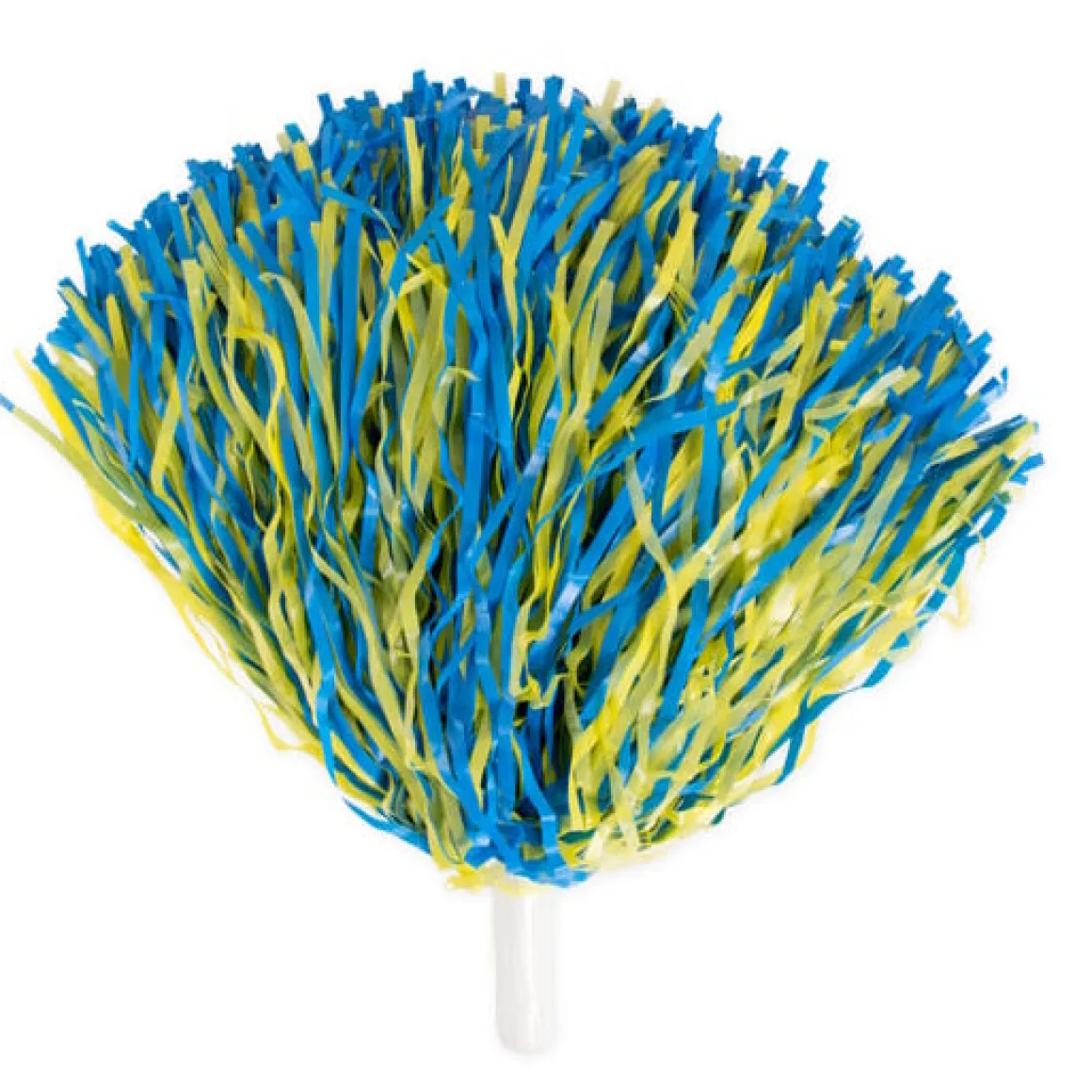 Pom-pom, blå/gul 180 g
