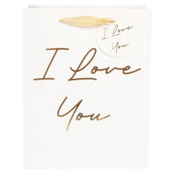 Presentpåse, I love you 18x23x10 cm
