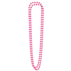 Pärlhalsband, rosa 46 cm