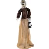 Prop animerad, lantern witch 165 cm