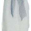 Prop, hängande skelett med grå tunika 60 cm