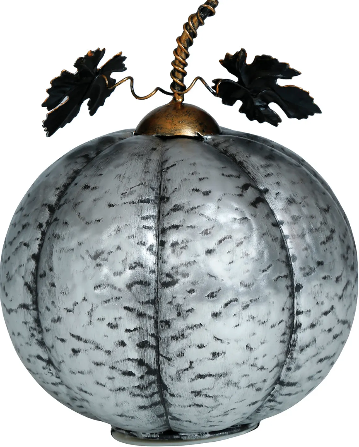 Pumpa, metallic silver 16 cm