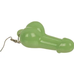 Örhängen, penis glow in the dark 1-par