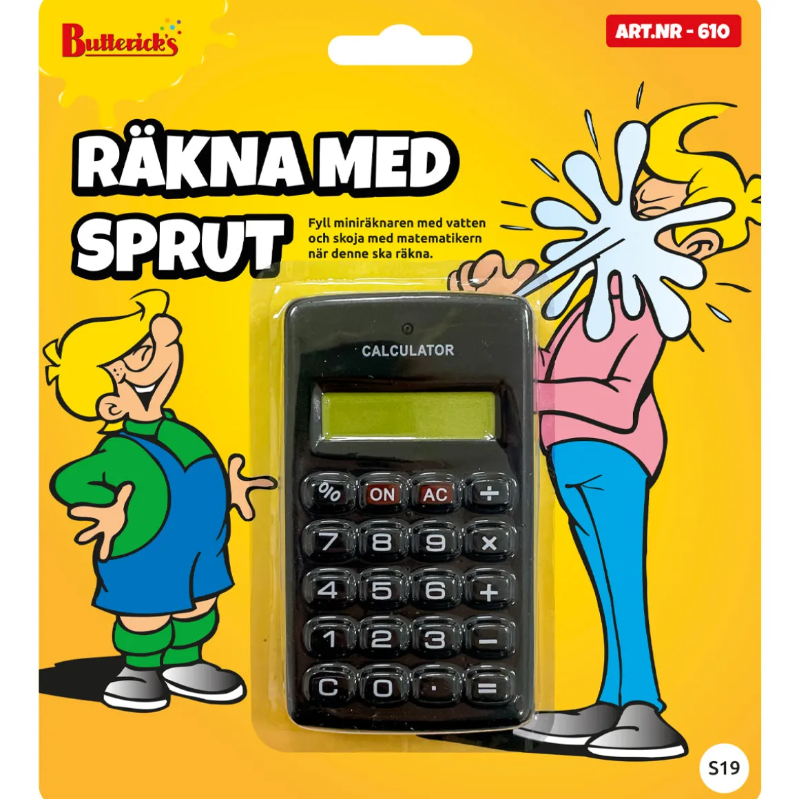 Räkna med sprut