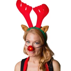 Rudolf-set, blinkande nos
